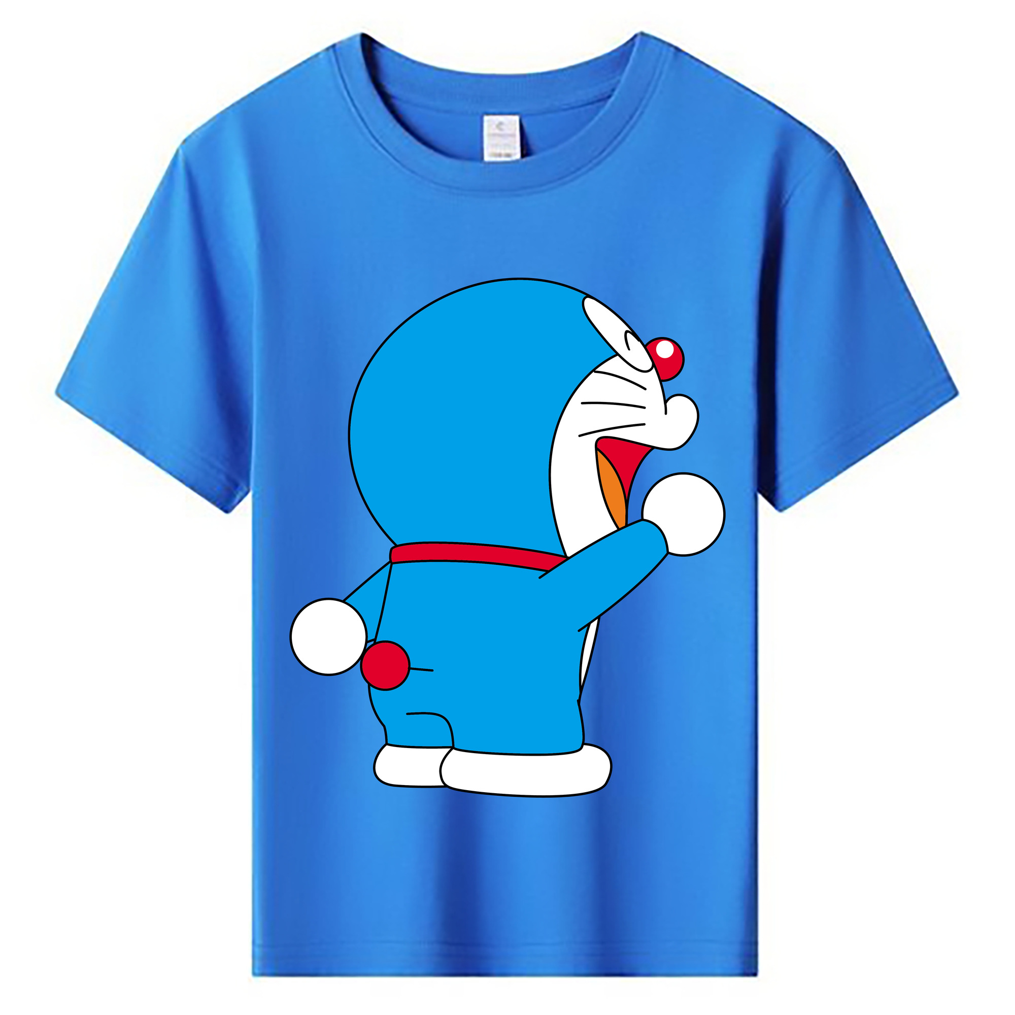 （画像用） ドラえもん Doraemon 綿100％キッズTシャツ（フロントプリント）
